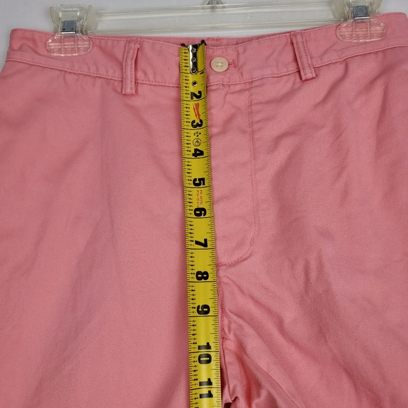 Vineyard Vines Men's Pink Club Shorts 100% Cotton Chino Flat Front Size 28 - Picture 13 of 14